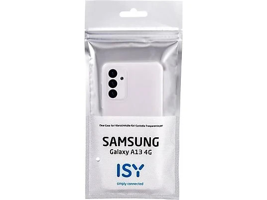 Samsung Galaxy A13 (4G) Hülle Transparent Cover | ISY ISC-5006 Backcover