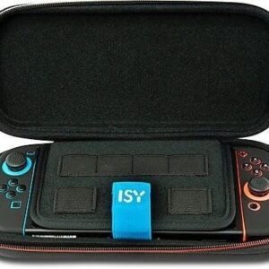 Nintendo Switch Hülle Starter Kit Konsolen-Zubehör-Set, ISY IC-5000-1 Schwarz – Bild 4