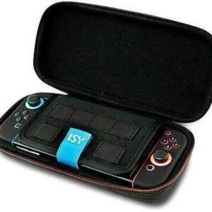 Nintendo Switch Hülle Starter Kit Konsolen-Zubehör-Set, ISY IC-5000-1 Schwarz – Bild 6