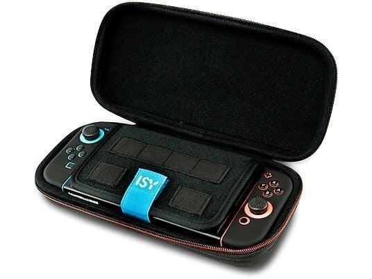 Nintendo Switch Hülle Starter Kit Konsolen-Zubehör-Set, ISY IC-5000-1 Schwarz