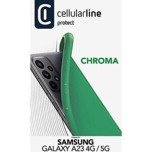 Galaxy A23 4G/ 5G Hülle Grün Schutz Case Samsung, Original cellularline | Neu – Bild 3