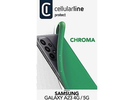 Galaxy A23 4G/ 5G Hülle Grün Schutz Case Samsung, Original cellularline | Neu