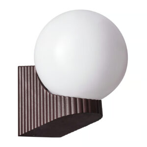 Nordlux | Hayley | Wandleuchte | Braun | E27 | IP44 | Dimmbar | Aluminium – Bild 4