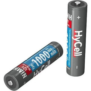 HyCell Micro AAA Akku Typ 1000 (1000mAh) NiMH Akkubatterie (4er Pack) | reusable – Bild 2