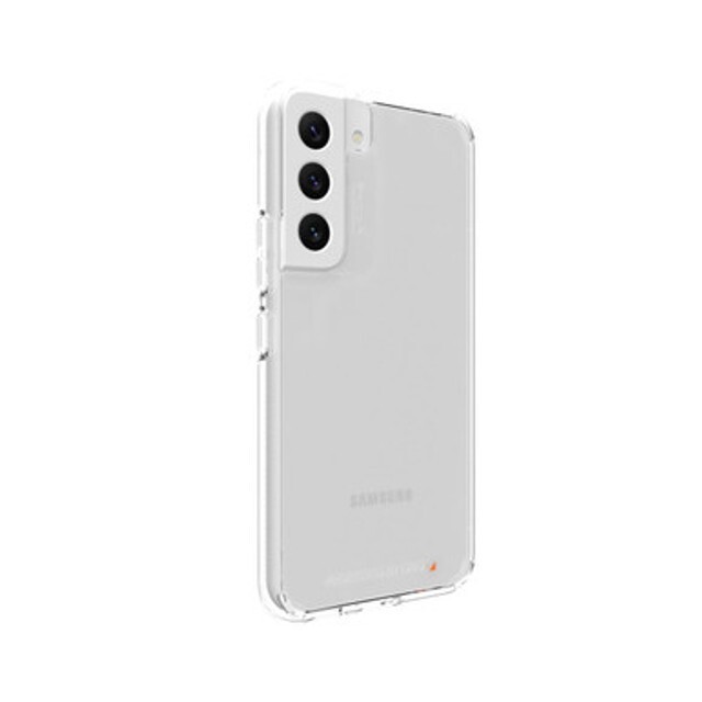 Galaxy s22+ Hülle Schutz durchsichtig, Original ZAAG gear4, Crystal Palace | Neu