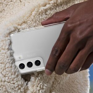 Galaxy s22+ Hülle Schutz durchsichtig, Original ZAAG gear4, Crystal Palace | Neu – Bild 4
