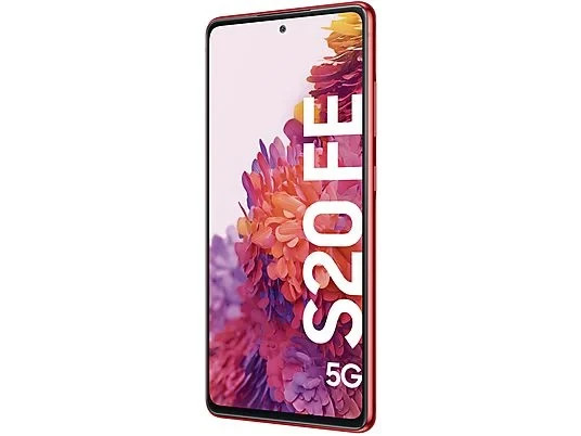 Samsung Galaxy S20 FE 5G DualSim 128GB Android Smartphone Handy | Cloud Red