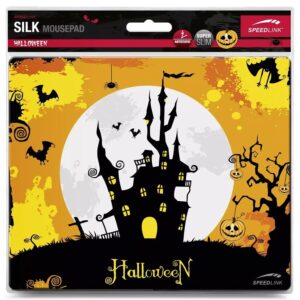 Speedlink Mauspad Büro Mousepad 23 x 19cm Rutchfeste Weiche Maus Matte Halloween – Bild 2