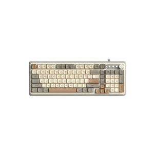 Mechanische Tastatur USB mit RGB Hintergrundbeleuchtung | QWERTY | Wesdar MK656 – Bild 1