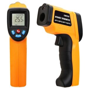 Digitaler Laser Infrarot Thermometer Pyrometer (-50°C bis 550°C) mit LCD Anzeige – Bild 2