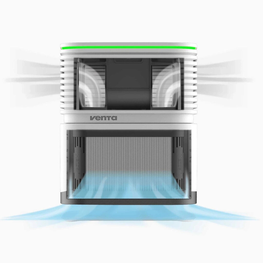 Venta AP730 / AP735 AeroStyle Compact Luftreiniger Raumluftfilter Weiß | WIFI