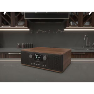 Pure Classic C-D6 DAB+ Radio CD-Player Bluetooth Hi-Fi Anlage Schwarz / Walnuss – Bild 7