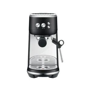 Sage the Bambino Siebträger Espressomaschine SES450 BTR Schwarz Mat Kaffe – Bild 2