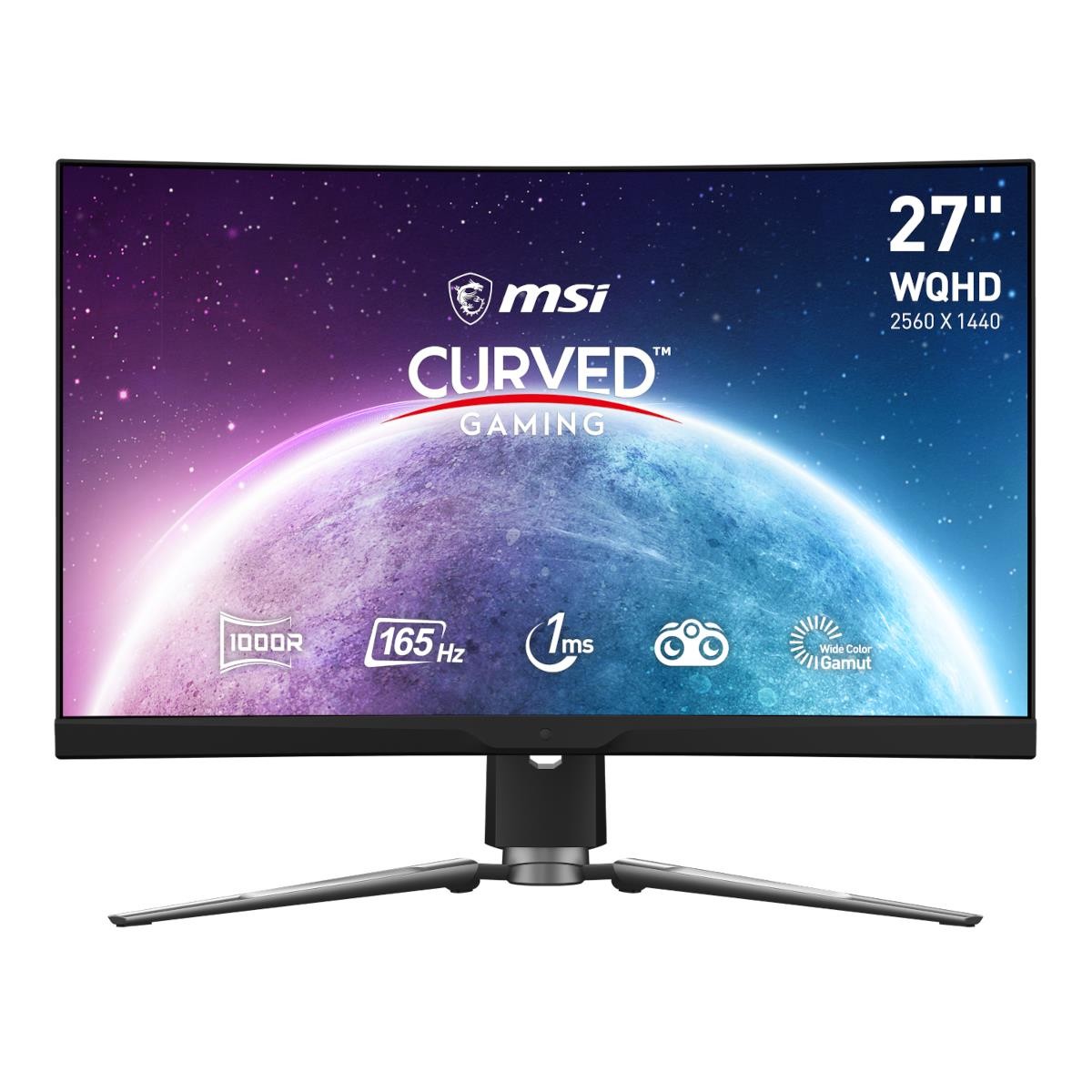 Gaming Monitor - MSI MPG ARTYMIS 273CQR QD 27 Zoll VA LCD WQHD Bildschirm – Bild 1