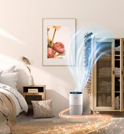 Bosch Air 4000 Luftreiniger HEPA Luftfilter Weiß | Air Quality
