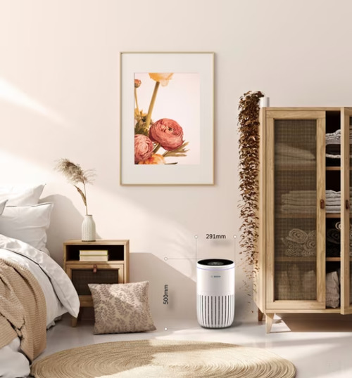 Bosch Air 4000 Luftreiniger HEPA Luftfilter Weiß | Air Quality
