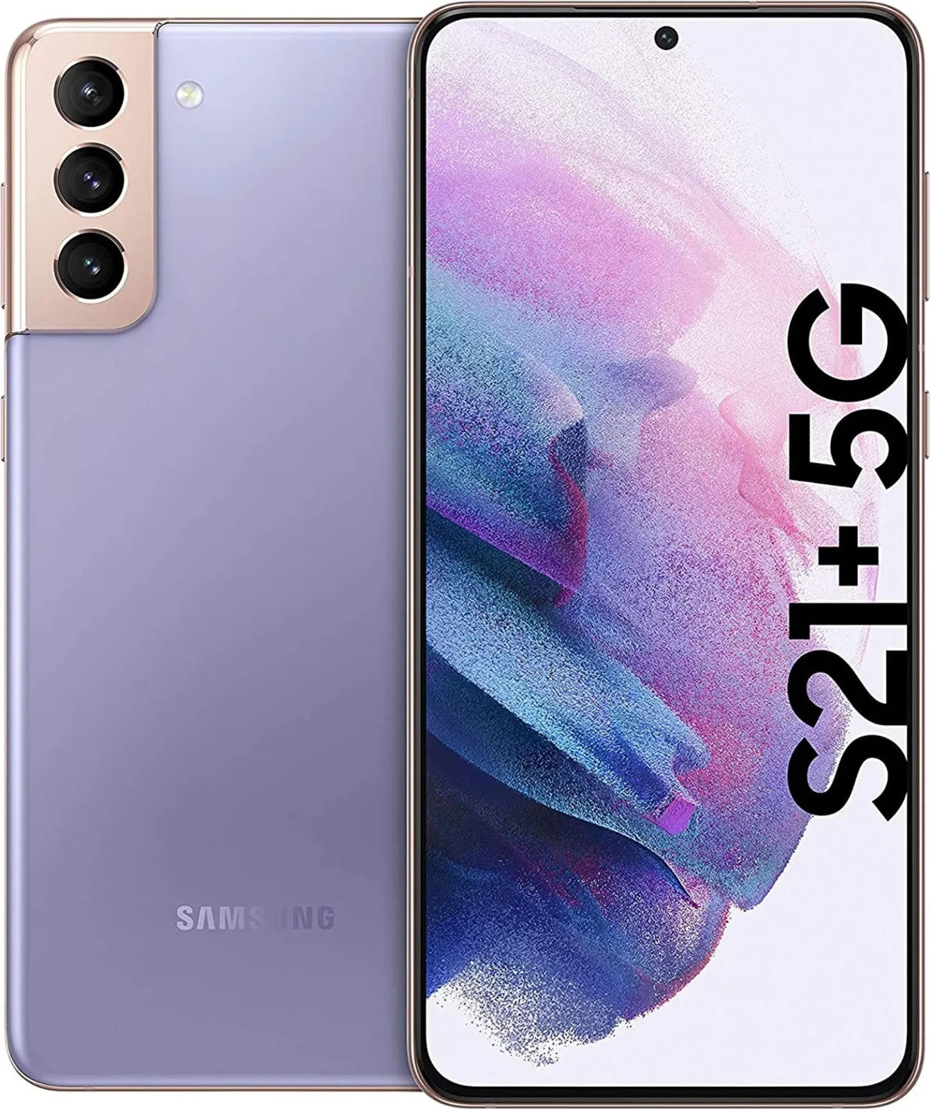Samsung Galaxy S21+ 5G DS 128GB Phantom Violett Android Smartphone – Bild 1