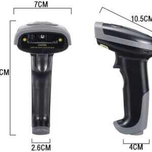 Drahtloser Barcode-Scanner | Plug & Play | Windows, Mac, Android | MU 1880W – Bild 3