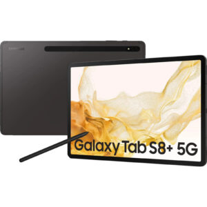 Samsung Galaxy Tab S8+ Plus 5G 256GB 8RAM SM-X806 12,4 Zoll Tablet Graphite – Bild 1