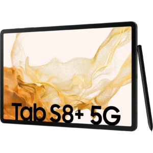 Samsung Galaxy Tab S8+ Plus 5G 256GB 8RAM SM-X806 12,4 Zoll Tablet Graphite – Bild 2