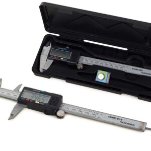 Elektronischer Messschieber Schublehre LCD 0-150mm Zifferblatt | Edelstahl – Bild 1