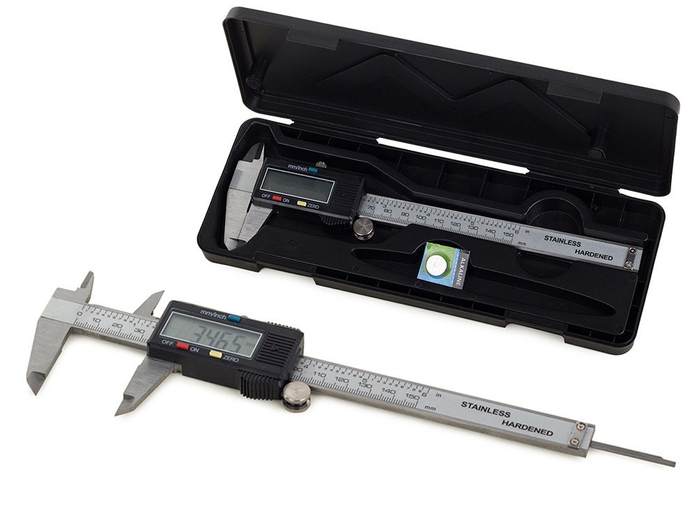 Elektronischer Messschieber Schublehre LCD 0-150mm Zifferblatt | Edelstahl