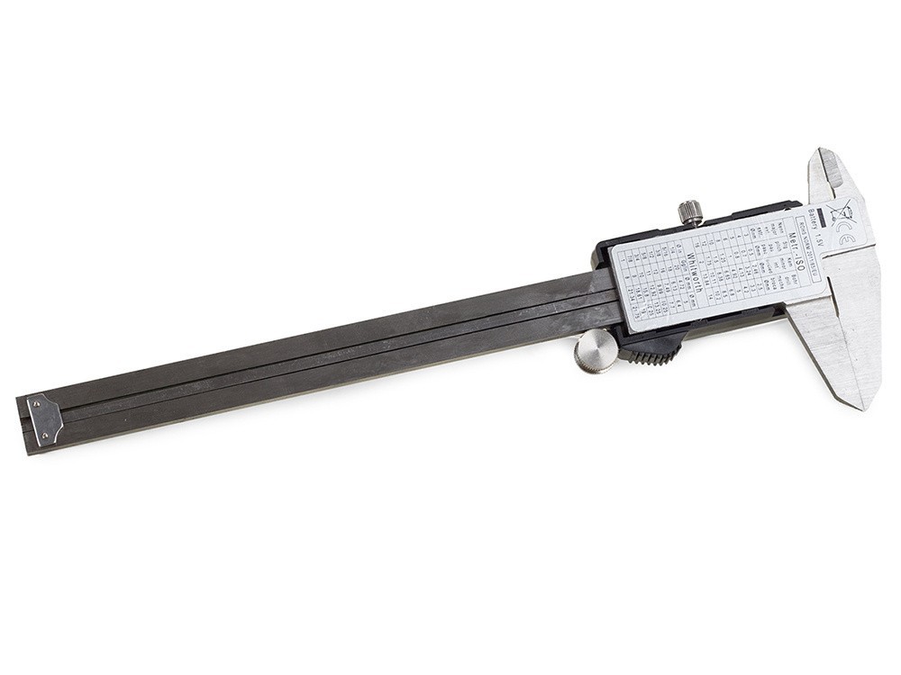 Elektronischer Messschieber Schublehre LCD 0-150mm Zifferblatt | Edelstahl