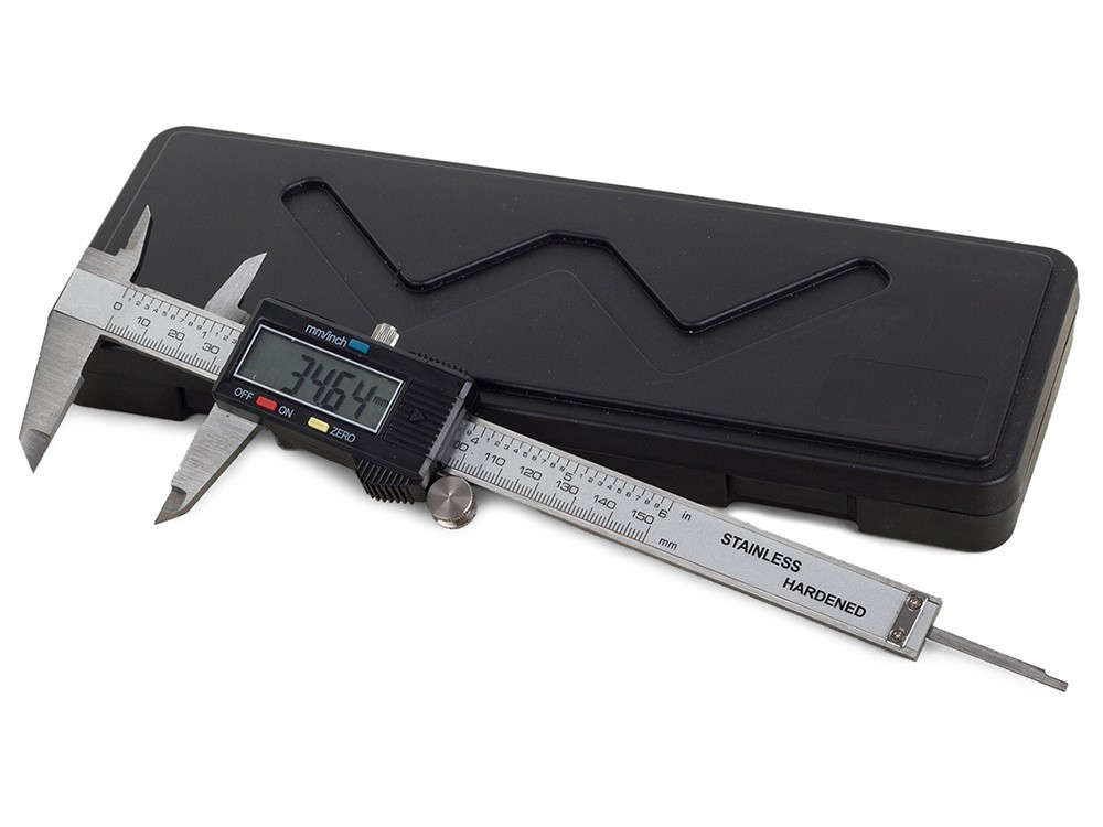 Elektronischer Messschieber Schublehre LCD 0-150mm Zifferblatt | Edelstahl