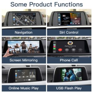 Wireless Apple CarPlay Android Auto Modul BMW 1 3 5 Serie X1 X3 X5 F20 F30 F10 - – Bild 3
