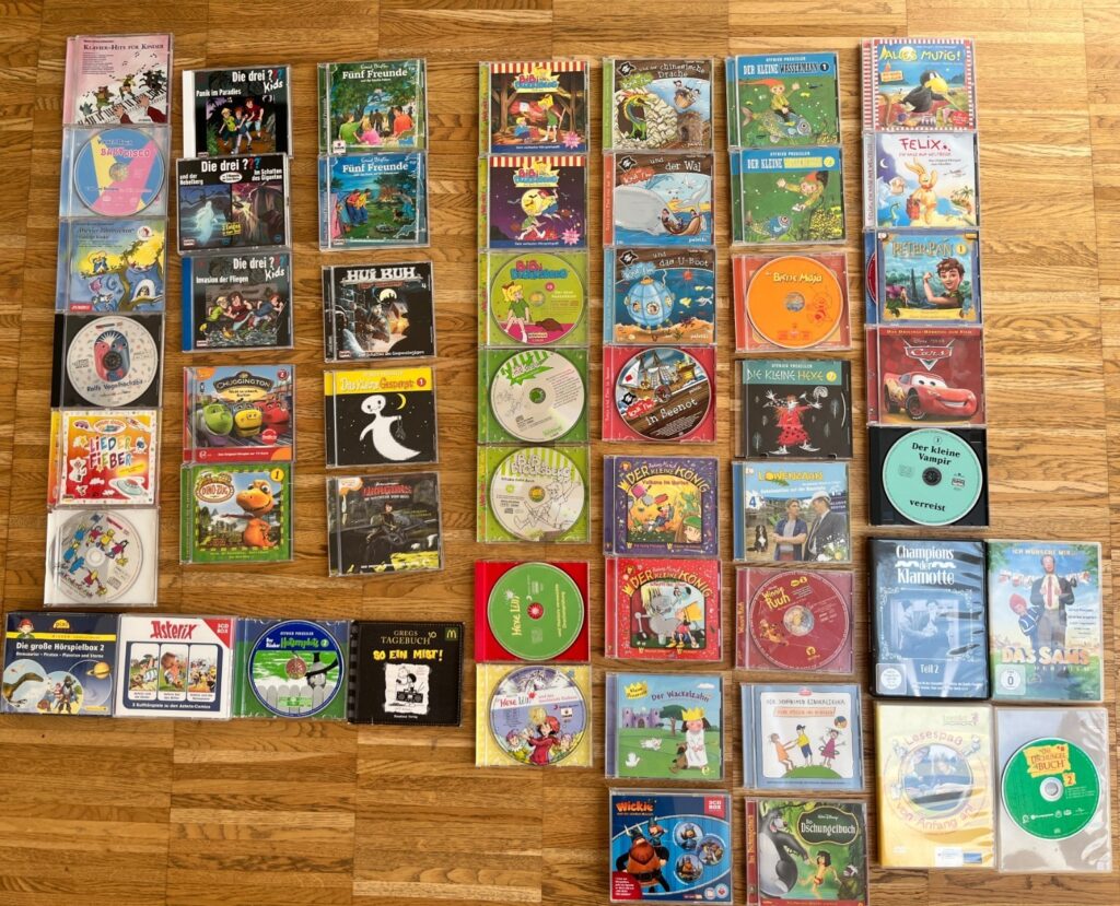 Hörspiel Kinder DVD Sammlung Konvolut  / Bibi Blocksberg / Fünf Freunde / ...