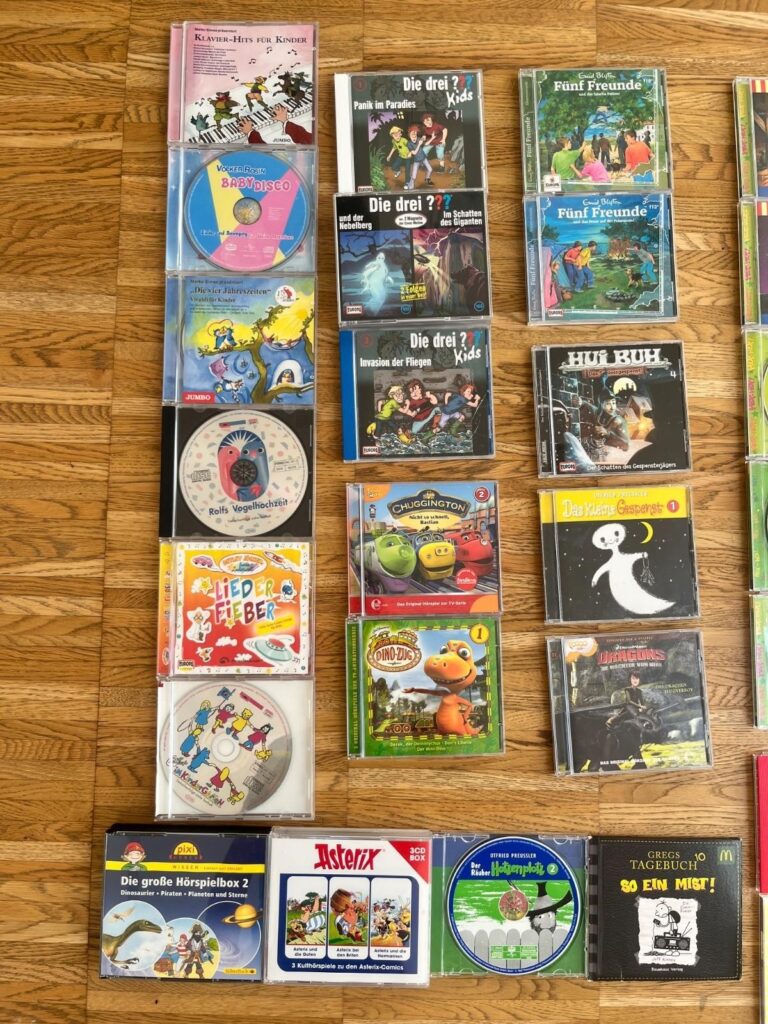 Hörspiel Kinder DVD Sammlung Konvolut  / Bibi Blocksberg / Fünf Freunde / ...