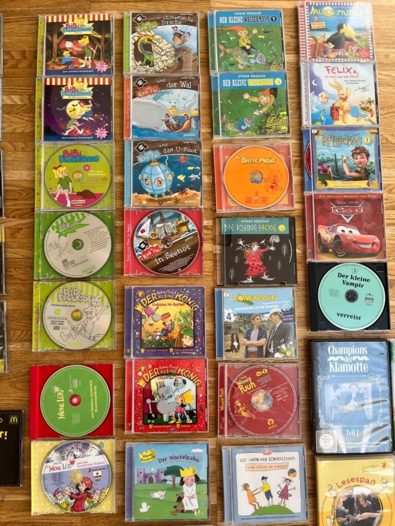Hörspiel Kinder DVD Sammlung Konvolut  / Bibi Blocksberg / Fünf Freunde / ...