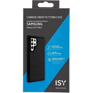 Galaxy S22 Ultra Hülle Schutz Backcover Samsung, Marke ISY, ISC-3719 | Schwarz – Bild 2