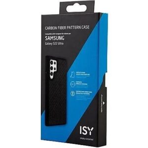 Galaxy S22 Ultra Hülle Schutz Backcover Samsung, Marke ISY, ISC-3719 | Schwarz – Bild 3