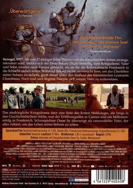 Mein Sohn, der Soldat (DVD) Alasane Diong Omar Sy Mathieu Vadepied