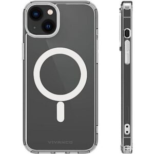 iPhone 14 Plus Hülle Vivanco Mag Cover Apple Schutzhülle transparent Handyhülle – Bild 2