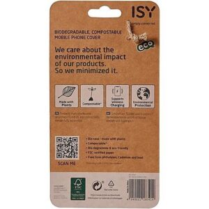 Original ISY BioCase für  Apple iPhone 13 Pro Backcover Hülle  ISC-6004, Blau – Bild 3
