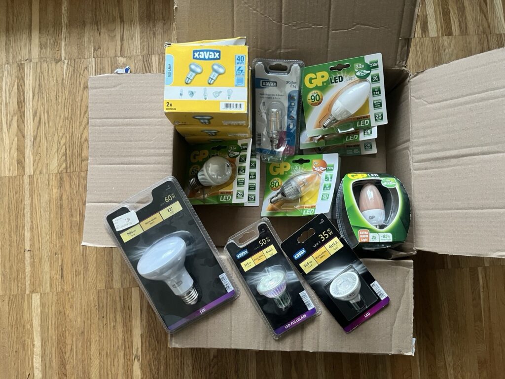 Leuchtmittel Konvolut Lampen LED Lichter GpLamps/ xavax | Schneller Versand