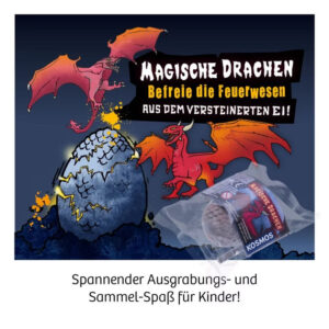 AUSGRABUNGSSET 1 X MAGISCHE DRACHEN EI VON KOSMOS NEU OVP – Bild 4