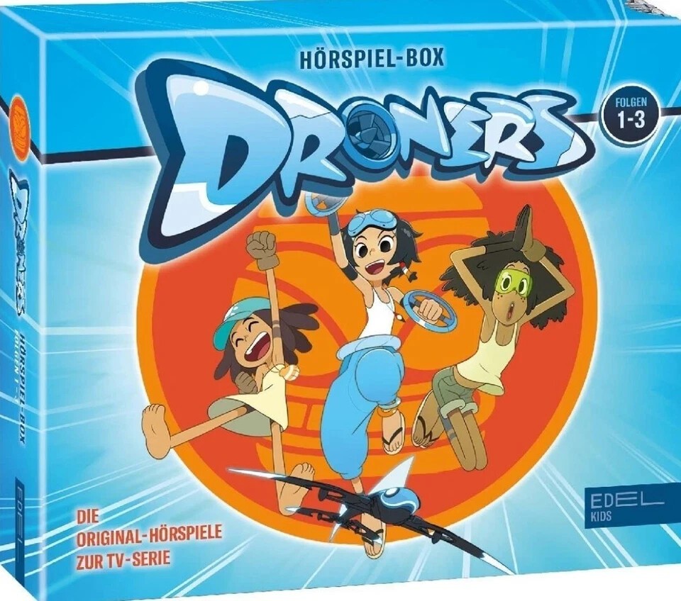 Droners Droners - Die Hörspiel-Box mit den Folgen 1 - 3 - Die Original-Hörs (CD)