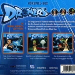 Droners Droners - Die Hörspiel-Box mit den Folgen 1 - 3 - Die Original-Hörs (CD) – Bild 2