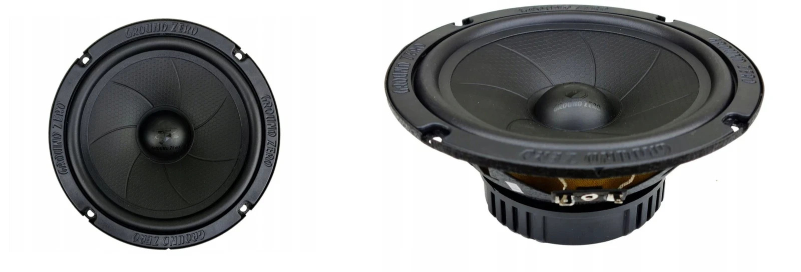 Ground Zero GZIK 165 165mm SPL Tief-/Mitteltonlautsprecher Paar Boxen 90 W Max. – Bild 1