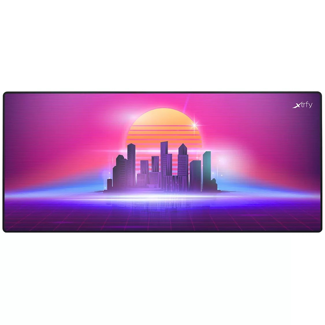 Cherry Xtrfy GP5 Retrowave, XL Gaming-Mauspad, glattes Speed-Pad für Präzision – Bild 1