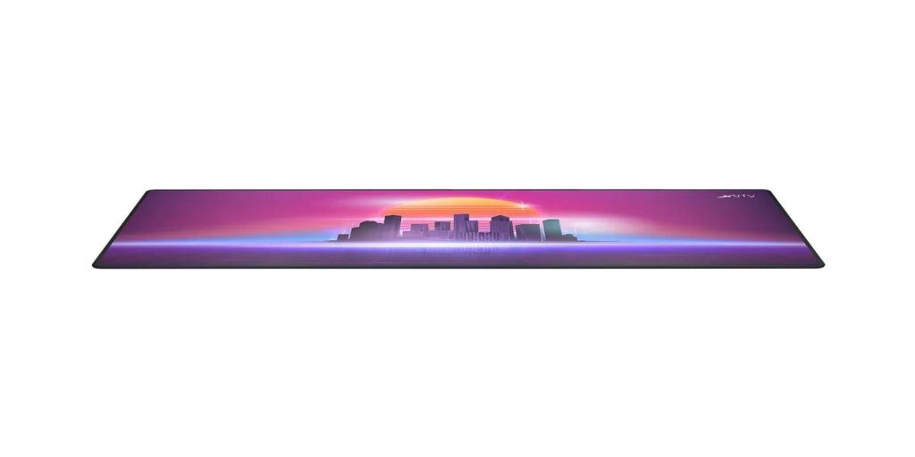 Cherry Xtrfy GP5 Retrowave, XL Gaming-Mauspad, glattes Speed-Pad für Präzision