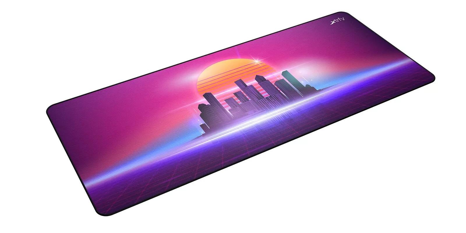 Cherry Xtrfy GP5 Retrowave, XL Gaming-Mauspad, glattes Speed-Pad für Präzision – Bild 3