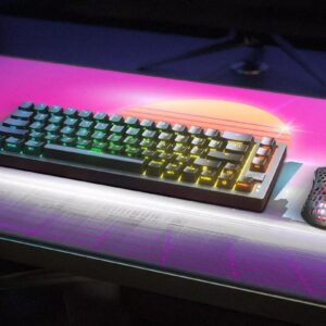 Cherry Xtrfy GP5 Retrowave, XL Gaming-Mauspad, glattes Speed-Pad für Präzision – Bild 4