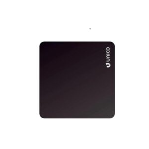 Mauspad 400 x 400 x 1,5 mm Schwarz, weich, non Slip | Unico – Bild 2
