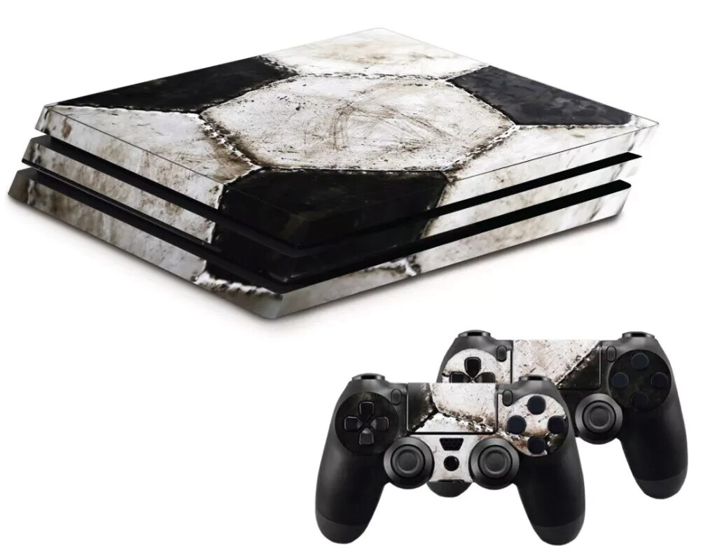 PS4 PRO Design-Skin Soccer Fußball Folie Aufkleber Sticker Vinyl für Sony | hama