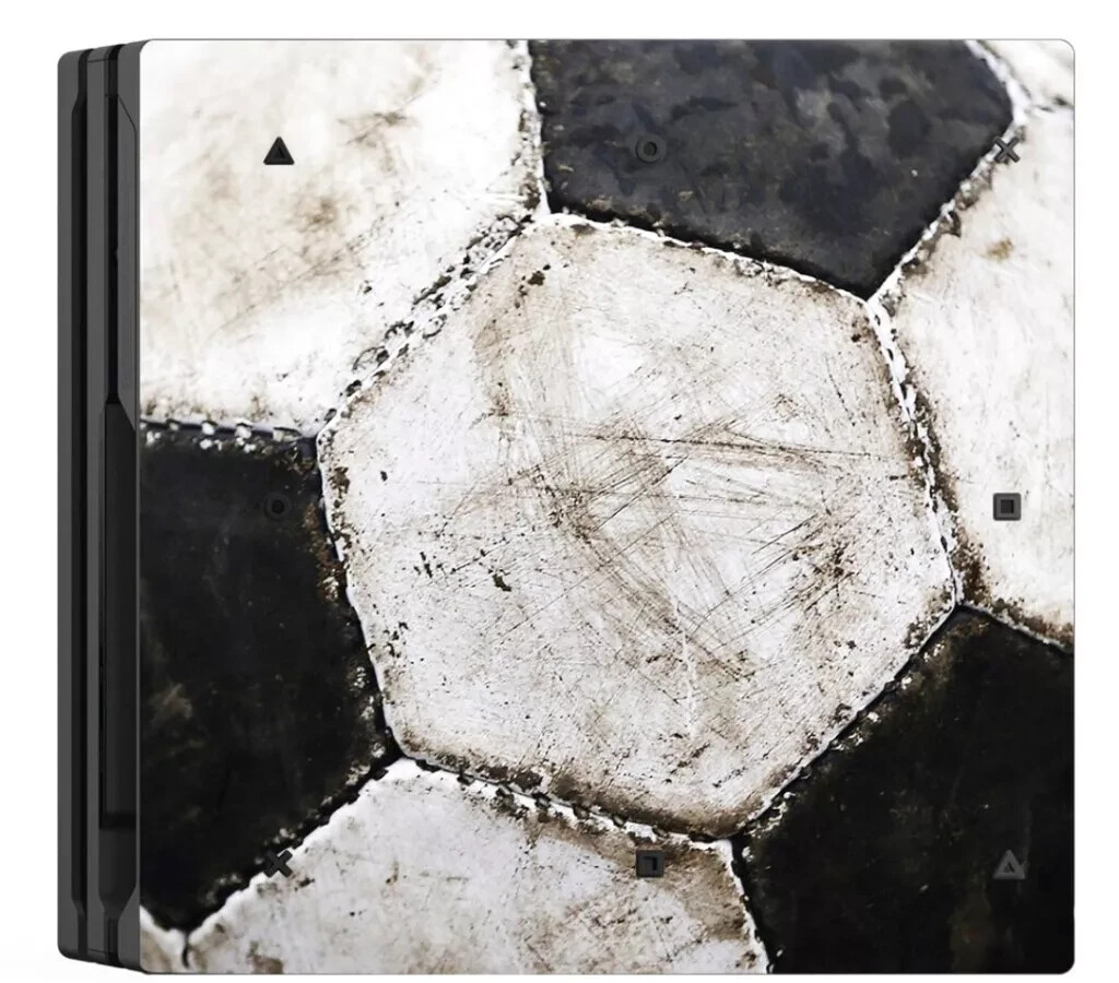 PS4 PRO Design-Skin Soccer Fußball Folie Aufkleber Sticker Vinyl für Sony | hama