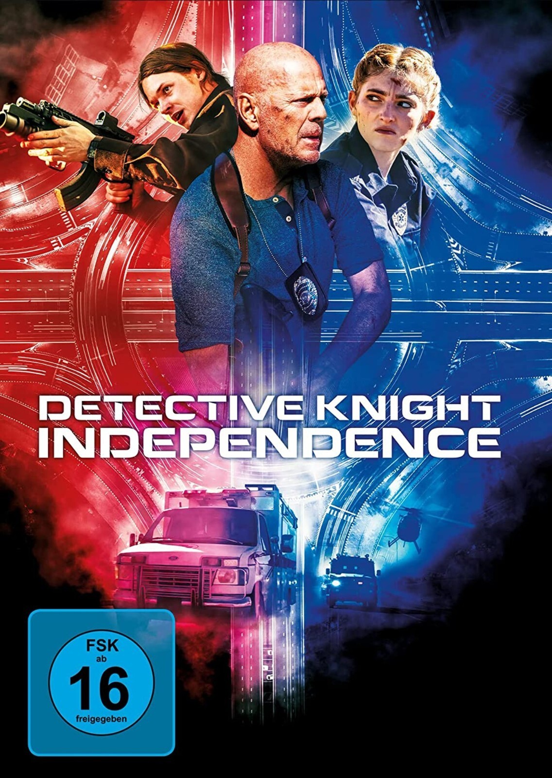 Film Detective Knight: Independence Edward Drake Bruce Willis  und  LochlynMunro – Bild 1